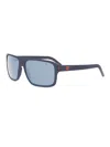 Tag Heuer Men's Drive 59mm Rectangular Sunglasses In Multi