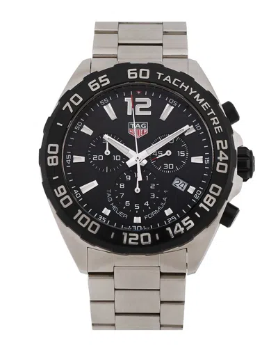 Tag Heuer Men's Formula 1 Chrono Watch In Silver