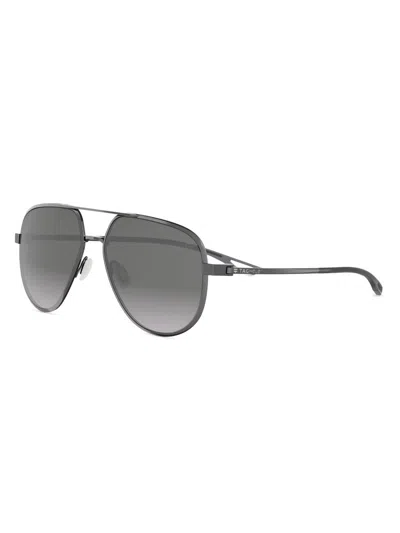 Tag Heuer Men's Jack Heuer 57mm Pilot Sunglasses In Gray