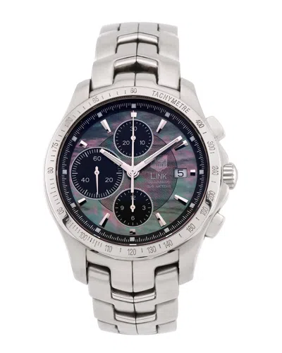 Pre-owned Tag Heuer Men's Link Limited Edition Mother Of Pearl Watch, Circa 2000's  (authentic Pre-loved)