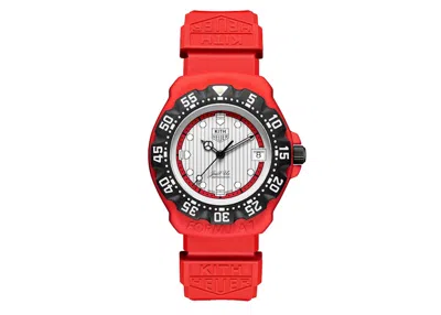 Pre-owned Tag Heuer Men's  X Kith Formula 1 Tokyo Wa126bbt0006 Watch In Rubber