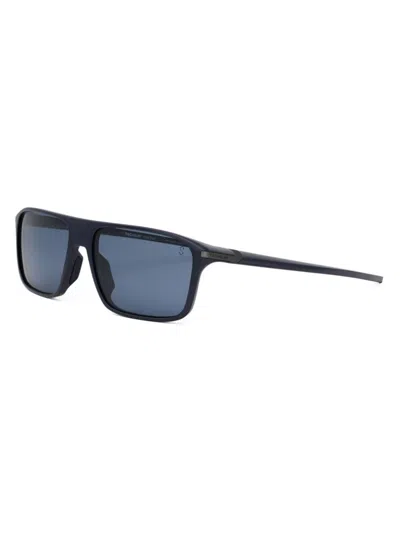 Tag Heuer Men's Vingt Sept 62mm Rectangular Sunglasses In Black