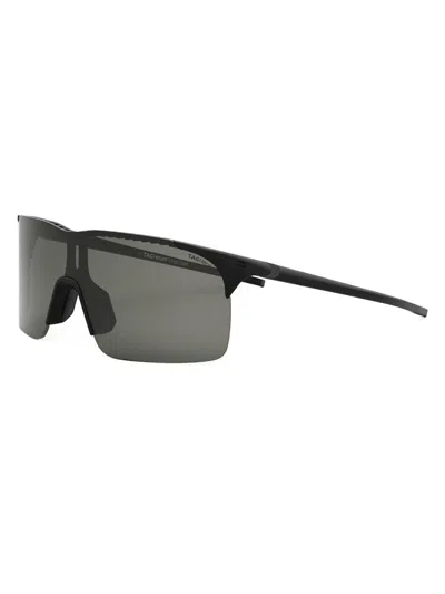 Tag Heuer Men's Vingt Sept Go Mask Sunglasses In Black