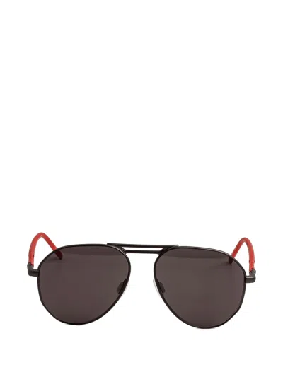 Tag Heuer Pilot Sunglasses In Black