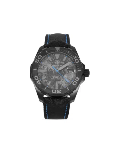 Pre-owned Tag Heuer  Aquaracer 40mm In Black