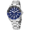 TAG HEUER PRE-OWNED TAG HEUER AQUARACER AUTOMATIC BLUE DIAL MEN'S WATCH WAY201T.BA0927