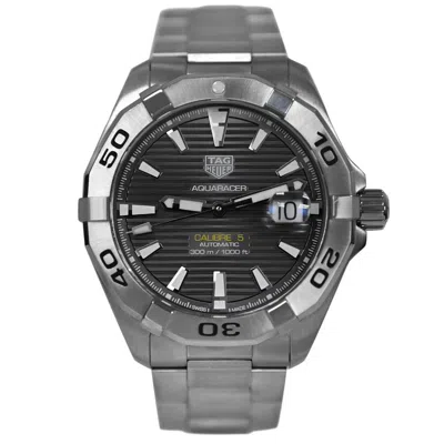 Tag Heuer Aquaracer Automatic Grey Dial Men's Watch Wbd2113.ba0928 In Gray