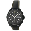 TAG HEUER PRE-OWNED TAG HEUER AQUARACER CHRONOGRAPH AUTOMATIC BLACK DIAL MEN'S WATCH CAY218A.FC6361