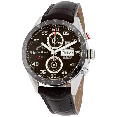 Tag Heuer Carrera Chronograph Automatic Brown Dial Men's Watch Cv2a1s.fc6236
