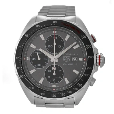 Tag Heuer Formula 1 Automatic Chronograph Watch Caz2012.ba0876 In Black / Grey
