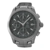 TAG HEUER PRE-OWNED TAG HEUER LINK CHRONOGRAPH AUTOMATIC BLACK DIAL MEN'S WATCH CJF2110.BA0576