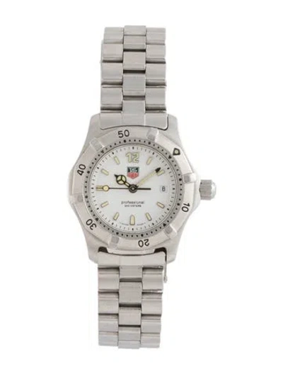 Pre-owned Tag Heuer Professional 200m Watch, 28mm In Multicolor