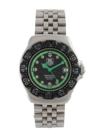 Pre-owned Tag Heuer Professional 200m Watch, 34mm In Multi