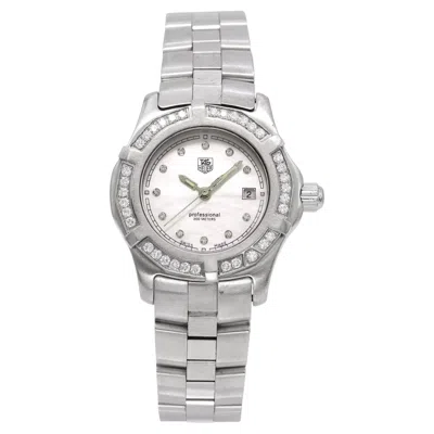 Pre-owned Tag Heuer Professional Diamond Bezel Ladies Quartz Dive Watch In Multiple