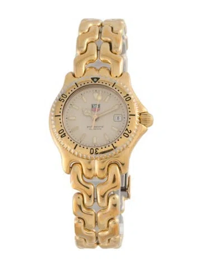 Pre-owned Tag Heuer Professional Sel Watch, 29mm In Multicolor