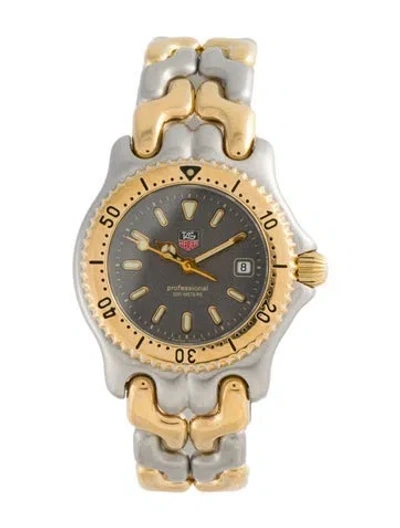Pre-owned Tag Heuer Professional Sel Watch, 30mm In Multicolor