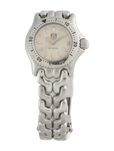 Pre-owned Tag Heuer Professional Watch, 24mm In Multicolor