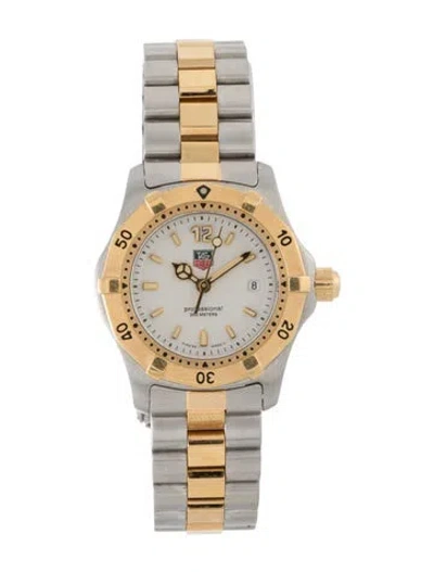 Pre-owned Tag Heuer Professional Watch, 28mm In Multi