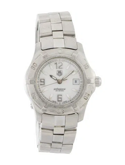 Pre-owned Tag Heuer Professional Watch, 29mm In Multi