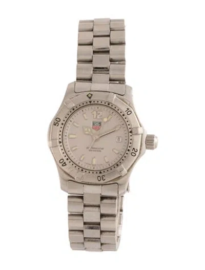 Pre-owned Tag Heuer Professional Watch, 29mm In Multicolor