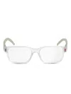 Tag Heuer Rectangle-frame Glasses In White
