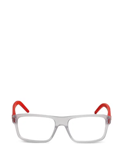 Tag Heuer Rectangle Glasses In Gray