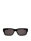 Tag Heuer Rectangle-frame Sunglasses In Black