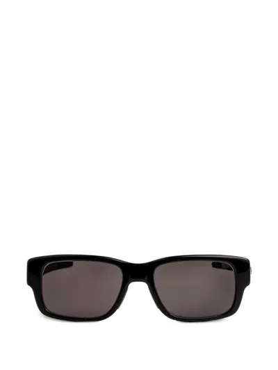 Tag Heuer Rectangle-frame Sunglasses In Black