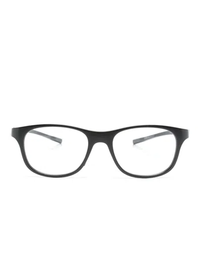 Tag Heuer Round-frame Glasses In Black