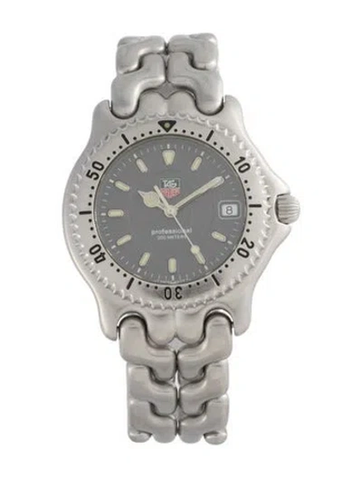Pre-owned Tag Heuer Sel Professional Series Watch, 40mm In Multi