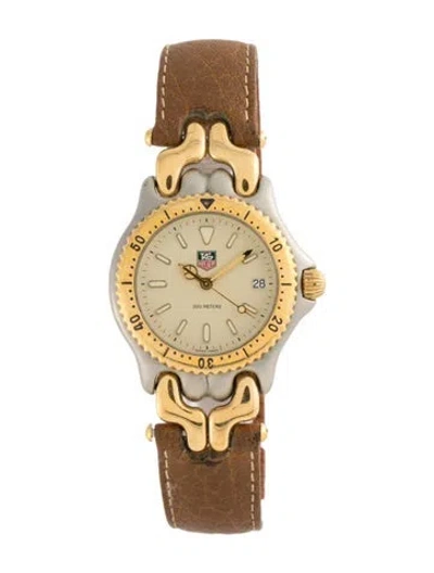 Pre-owned Tag Heuer Sel Watch In Multicolor