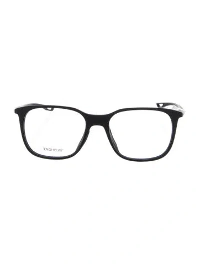 Pre-owned Tag Heuer Square Eyeglasses In Blue