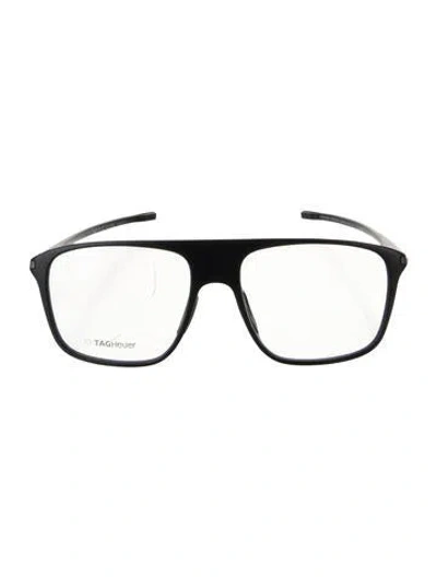 Pre-owned Tag Heuer Square Eyeglasses W/ Tags In Blue