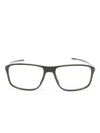 Tag Heuer Square-frame Glasses In Green