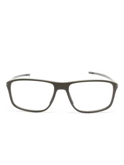 Tag Heuer Square-frame Glasses In Green