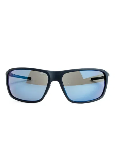 Tag Heuer Square-frame Sunglasses In Blue