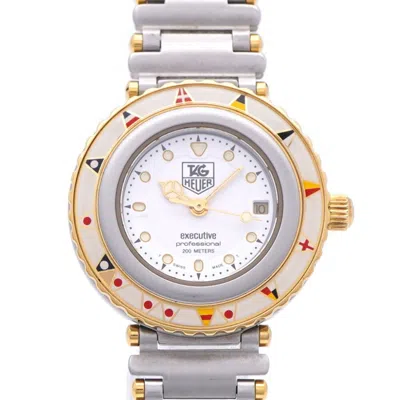 Pre-owned Tag Heuer Stainless Steel Wristwatch () In Multi