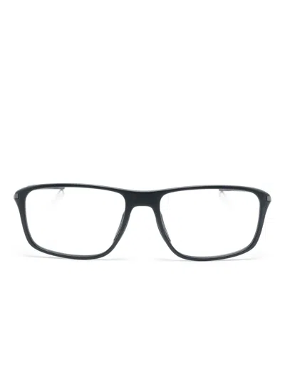 Tag Heuer Th50010i Rectangle-frame Sunglasses In Blue