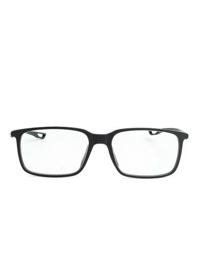 Tag Heuer Th50028i Rectangle-frame Glasses In Black