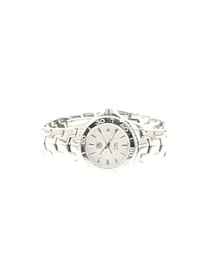 Pre-owned Tag Heuer Watch In Silver