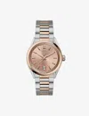 Tag Heuer White Mop/rose Wbn2350.bd0000 Carrera 18ct Rose-gold And Stainless-steel Automatic Watch&nbsp; In White Mop/rose