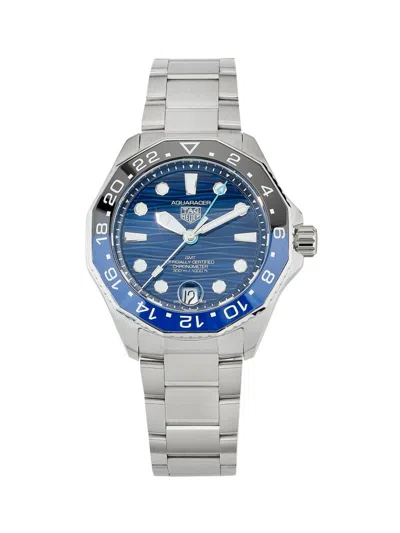 Tag Heuer Women's Aquaracer Th-31 Blue Stainless Steel Watch/42mm In Gray