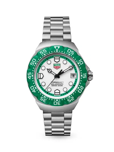 Tag Heuer Women's Formula 1 Stainless Steel Solargraph Watch/38mm In Multi