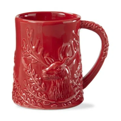 Tag Holiday S Red Ceramic Mug Dishwasher Safe Christmas