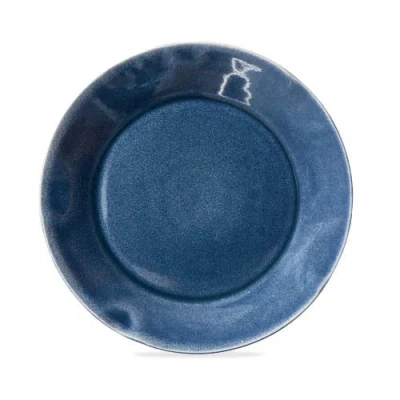 Tag Hudson Dinner Plate Dark Blue Dark Blue Stoneware Everyday