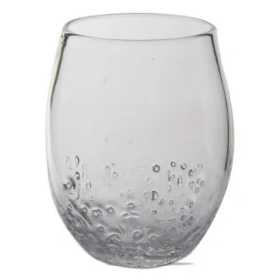 Tag Ice Stemless Wine Glass Clear Drinkware For Everyday Use In Transparent
