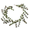 Tag Icy Pine Garland With Pinecones For Christmas Home Decor In Green