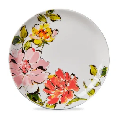 Tag In Bloom Appetizer Plate Multi Earthenware Spring