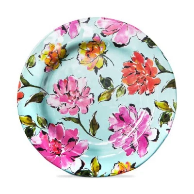 Tag In Bloom Melamine Dinner Plate Multi Melamine Spring