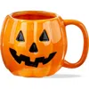 Tag Jack-o-lantern Mug Dishwasher Safe Perfect For Halloween In Orange